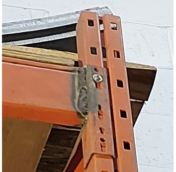 welded repair on a beam